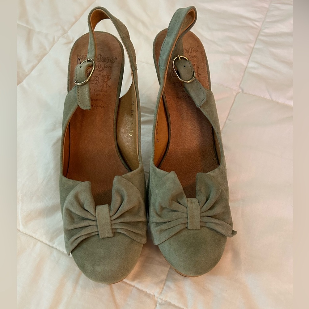 Wonders Wooden Heels